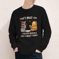 That's What I Do I Read Books And Forget Things Love Books Youth Long Sleeve Tee