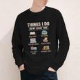 Things I Do In My Spare Time Book Reader Book Reading Lover Youth Long Sleeve Tee Things I Do In My Spare Time Book Reader Book Reading Lover Youth Long Sleeve Tee