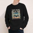 Tired Moms Book-Club Reading Book Lover Literature Bookish Youth Long Sleeve Tee