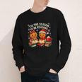 ’Tis The Season To Be Reading Book Lover Youth Long Sleeve Tee