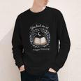 You Had Me At Trigger Warning Dark Romance Skeleton Book Youth Long Sleeve Tee