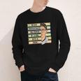 Never Underestimate Girl Read Book Reading Librarian Women Youth Long Sleeve Tee