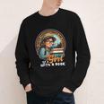 Never Underestimate The Power Of a Girl With a Book Reading Youth Long Sleeve Tee Never Underestimate The Power Of a Girl With a Book Reading Youth Long Sleeve Tee