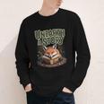 Unearth A Story Fox Reads a Book Youth Long Sleeve Tee