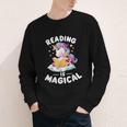 Unicorn Teacher Reading Is Magical Book Youth Long Sleeve Tee Unicorn Teacher Reading Is Magical Book Youth Long Sleeve Tee