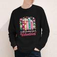 Valentine All Booked For Valentine Book Lovers Teacher Kid Youth Long Sleeve Tee