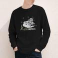 Vintage Hotel Matchbook Astro Motels 50s Retro Spaceman Youth Long Sleeve Tee