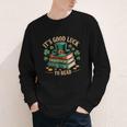 Vintage It's Good Luck To Read St Patrick's Day Book Lucky Youth Long Sleeve Tee Vintage It's Good Luck To Read St Patrick's Day Book Lucky Youth Long Sleeve Tee