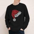 Vintage Retro Christmas Book Xmas Santa Hat Pajama Holiday Youth Long Sleeve Tee