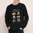 Vintage Retro Things I Do In My Spare Time Books Youth Long Sleeve Tee