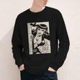 Vintage Vampire Bat Vampire Pin Up Girl Horror Comic Book Youth Long Sleeve Tee Vintage Vampire Bat Vampire Pin Up Girl Horror Comic Book Youth Long Sleeve Tee