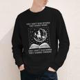 Vintage They Didn't Burn Witches They Burned Women Ban Books Youth Long Sleeve Tee