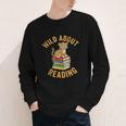 Wild About Reading Cute Leopard Teacher Kids Book Lover Youth Long Sleeve Tee Wild About Reading Cute Leopard Teacher Kids Book Lover Youth Long Sleeve Tee