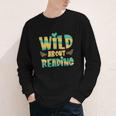 WILD ABOUT READING I Love Books Bookworm Library Day Youth Long Sleeve Tee WILD ABOUT READING I Love Books Bookworm Library Day Youth Long Sleeve Tee