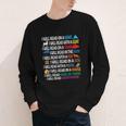 I Will Read Books On A Boat & Everywhere Reading Kids Book Youth Long Sleeve Tee