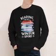 Winter Reading Book Bookworm Winter Youth Long Sleeve Tee
