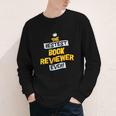 Women's Best Book Reviewer Critic Job Occupation Youth Long Sleeve Tee Women's Best Book Reviewer Critic Job Occupation Youth Long Sleeve Tee