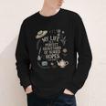 Women's Dramatic Book Lover Quote Youth Long Sleeve Tee Women's Dramatic Book Lover Quote Youth Long Sleeve Tee