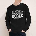 Women's Introverted But Willing To Discuss Books Youth Long Sleeve Tee