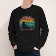 Women's Never Underestimate The Power Of A Girl With Book Reading Youth Long Sleeve Tee