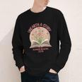 Women's Unearth a Story 2026 Summer Reading Program Flowers Book Youth Long Sleeve Tee Women's Unearth a Story 2026 Summer Reading Program Flowers Book Youth Long Sleeve Tee