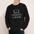 I Wrote a Book Shirt Perfect For Writing Enthusiasts Author Youth Long Sleeve Tee I Wrote a Book Shirt Perfect For Writing Enthusiasts Author Youth Long Sleeve Tee