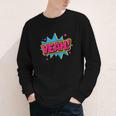 Yeah Comic Comic Book Graphic Youth Long Sleeve Tee
