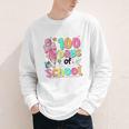 100th Day Of School Teacher Books 100 Days Of School Women Youth Long Sleeve Tee 100th Day Of School Teacher Books 100 Days Of School Women Youth Long Sleeve Tee