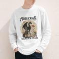 Abraxos Flower Garden Club Book Lover Fantasy Dragon Bookish Youth Long Sleeve Tee
