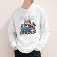 Animals Raccoon Reading Book Librarian Across America Kids Youth Long Sleeve Tee Animals Raccoon Reading Book Librarian Across America Kids Youth Long Sleeve Tee