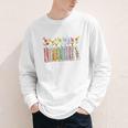 Applied Behavior Analysis Book Wildflower ABA RBT Therapist Premium Tri-Blend Youth Long Sleeve Tee Applied Behavior Analysis Book Wildflower ABA RBT Therapist Premium Tri-Blend Youth Long Sleeve Tee