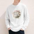 Barely Tolerable Book Lover Bookish Floral Bookworm Youth Long Sleeve Tee