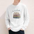 Barely Tolerable Book Lover Floral Quote Pride And Prejudice Youth Long Sleeve Tee