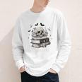 Boo Skeleton Skull Books Halloween Women School Teacher Kid Premium Youth Long Sleeve Tee Boo Skeleton Skull Books Halloween Women School Teacher Kid Premium Youth Long Sleeve Tee