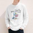This Is My Book Character Costume I Pigeon Reading Tee Youth Long Sleeve Tee
