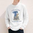 A Book A Day Keeps Reality Away Premium Tri-Blend Youth Long Sleeve Tee