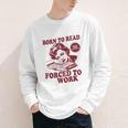 Book Readers Forced To Work Sadness Youth Long Sleeve Tee Book Readers Forced To Work Sadness Youth Long Sleeve Tee