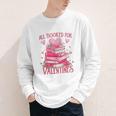 All Booked For Valentine Books Lover Teacher Floral Youth Long Sleeve Tee All Booked For Valentine Books Lover Teacher Floral Youth Long Sleeve Tee