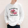 All Booked For Valentine Teacher Valentines Day Book Lover Youth Long Sleeve Tee