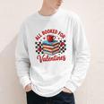 All Booked For Valentines Book Lovers Teacher Student Youth Long Sleeve Tee