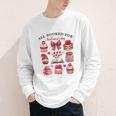 All Booked For Valentine's Day Book Lover Bookworm Bookish Youth Long Sleeve Tee