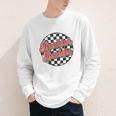 Bookish Baddie Retro Aesthetic Typography Youth Long Sleeve Tee