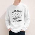 Books Club Squad Reading Book Lover Book Minimalist Team Tee Youth Long Sleeve Tee