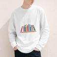Books The Original Handheld Device Book Lovers Youth Long Sleeve Tee