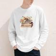 Booktrovert Vintage Wildflowers Books For Book Lovers Youth Long Sleeve Tee Booktrovert Vintage Wildflowers Books For Book Lovers Youth Long Sleeve Tee