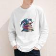 Bookworm Please I'm A Book Dragon Blue Dragon Youth Long Sleeve Tee