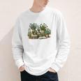 Botanical Garden Plants With Books Youth Long Sleeve Tee