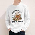 Bury Me With My Books Ghost Tee Youth Long Sleeve Tee