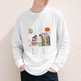 Carve Out Time To Read Halloween Ghost Books Raglan Baseball Tee Youth Long Sleeve Tee