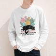 Cat Meme I Like Cats And Books And Maybe Three People Youth Long Sleeve Tee